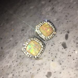 Opal Earrings